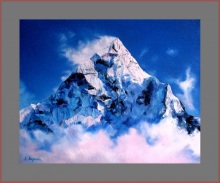 "The sacred mountain of Himalayas", 2008.